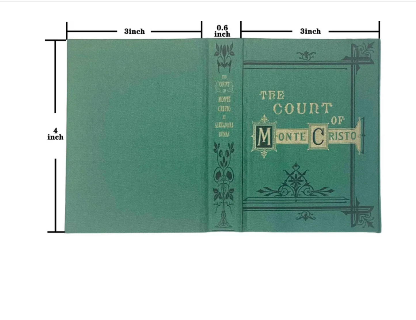 The Court Of Monte Cristo Book Wallet