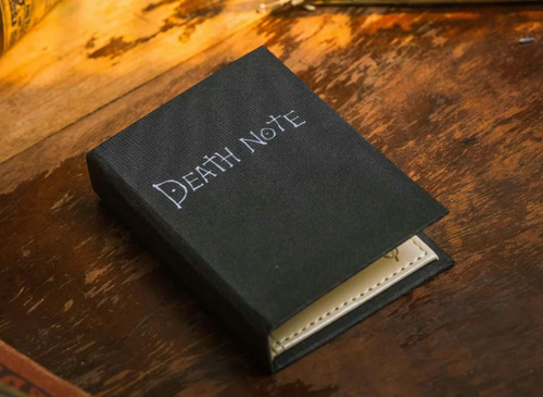 The Death Note Book Wallet