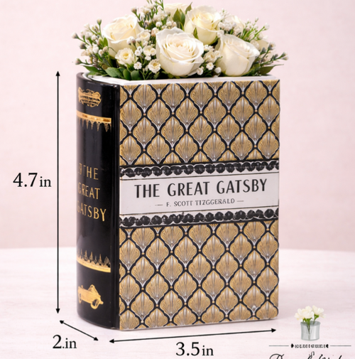 Small Ceramic Book Vase