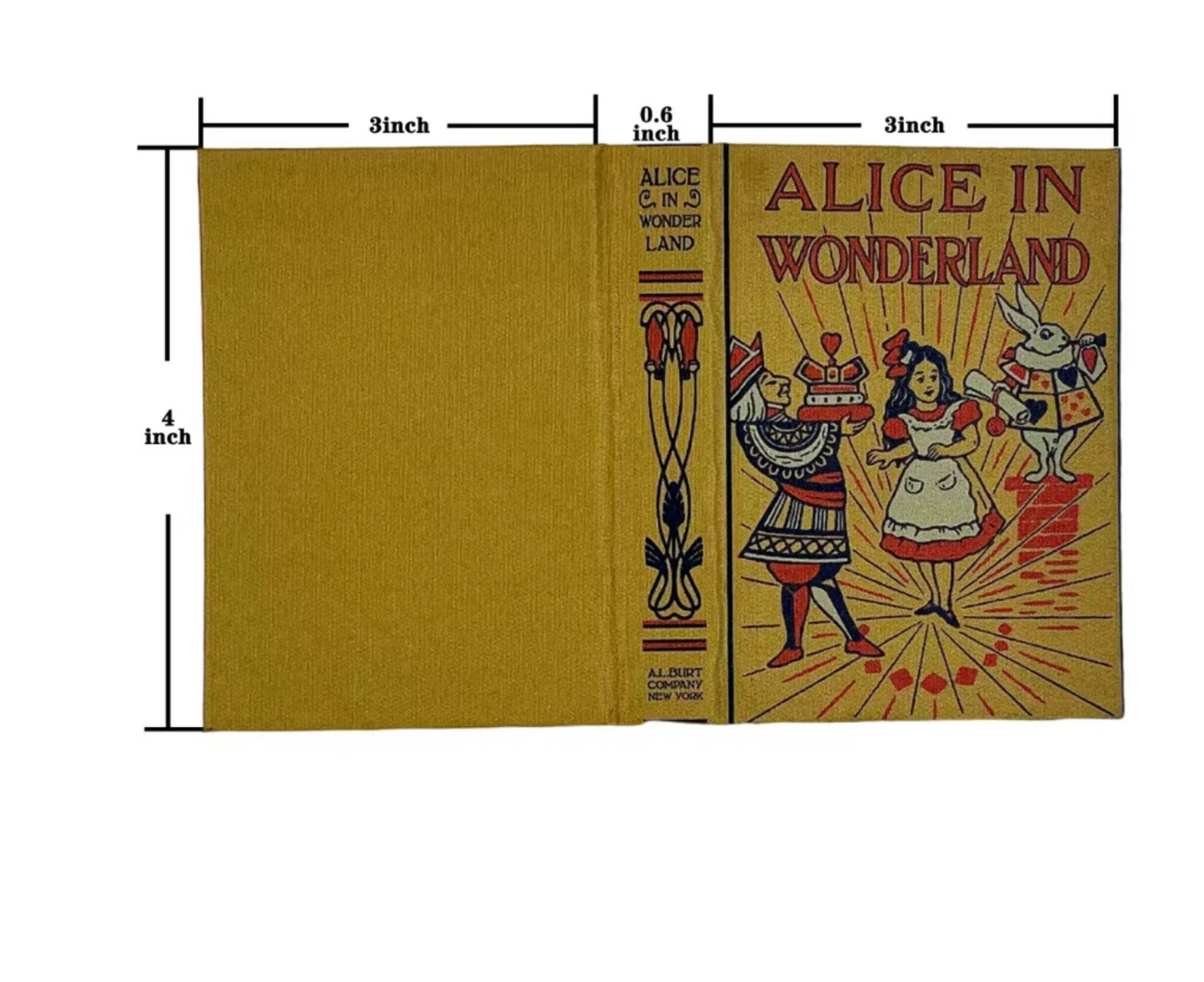 The Alice In Wonderland Book Wallet