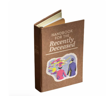 The Handbook For The Recently Deceased Book Wallet